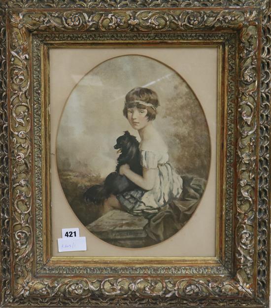 A late 19th century carved and giltwood picture frame, aperture 38 x 30cm, overall 57 x 49cm